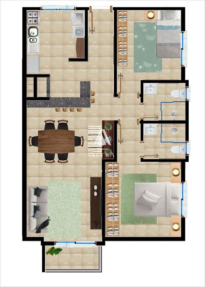 Apartamento, 2 quartos, 73 m² - Foto 5