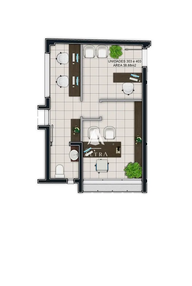 Sala-Conjunto, 38 m² - Foto 4
