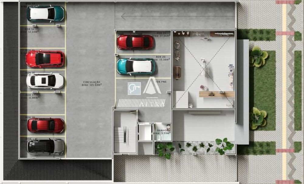 Apartamento, 1 quarto, 45 m² - Foto 2
