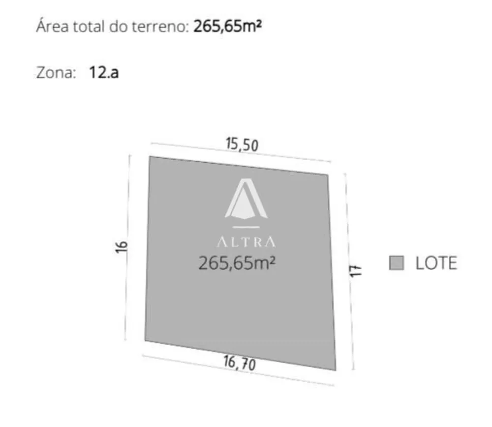 Terreno, 265 m² - Foto 1
