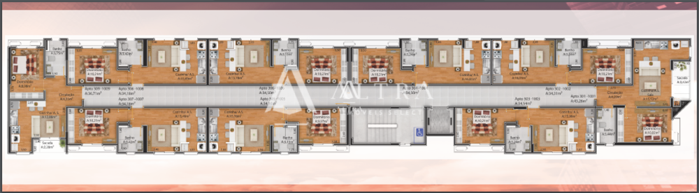 Apartamento, 1 quarto, 34 m² - Foto 10