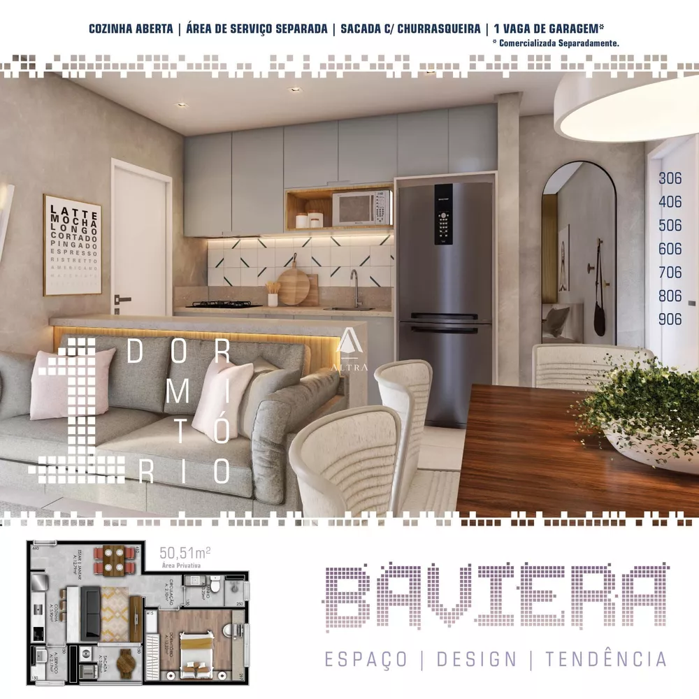 Apartamento, 1 quarto, 52 m² - Foto 6