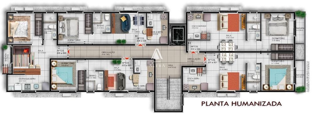 Apartamento, 1 quarto, 45 m² - Foto 2