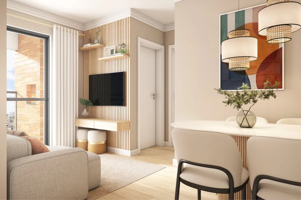 Apartamento, 2 quartos, 51 m² - Foto 1