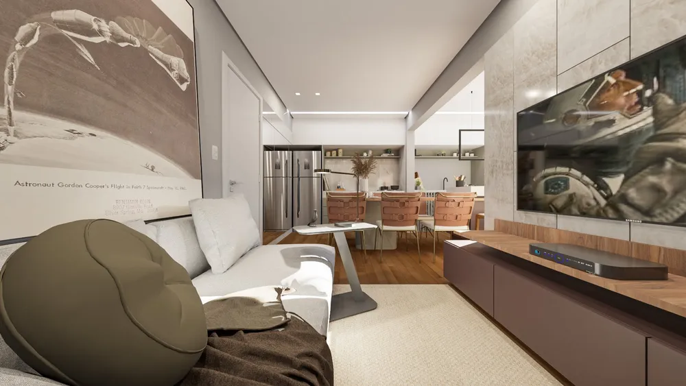 Apartamento, 2 quartos, 51 m² - Foto 1