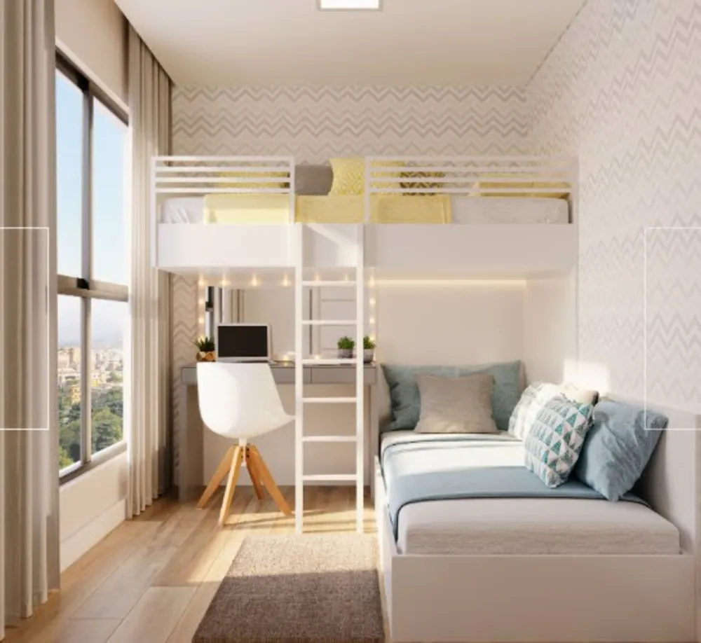 Apartamento, 2 quartos, 44 m² - Foto 2