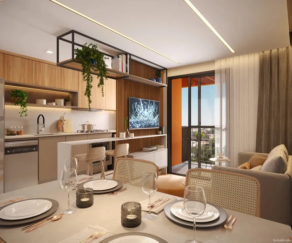 Apartamento, 3 quartos, 62 m² - Foto 2