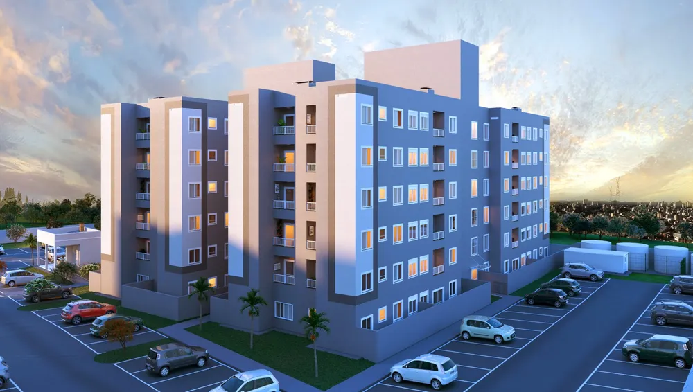 Apartamento, 2 quartos, 44 m² - Foto 3