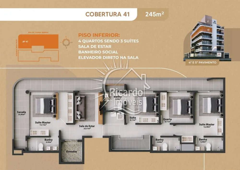 Apartamento, 4 quartos, 85 m² - Foto 4