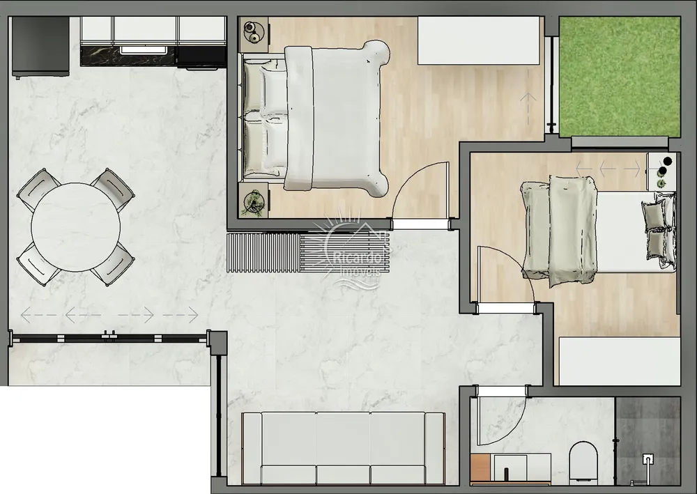 Casa, 2 quartos - Foto 7