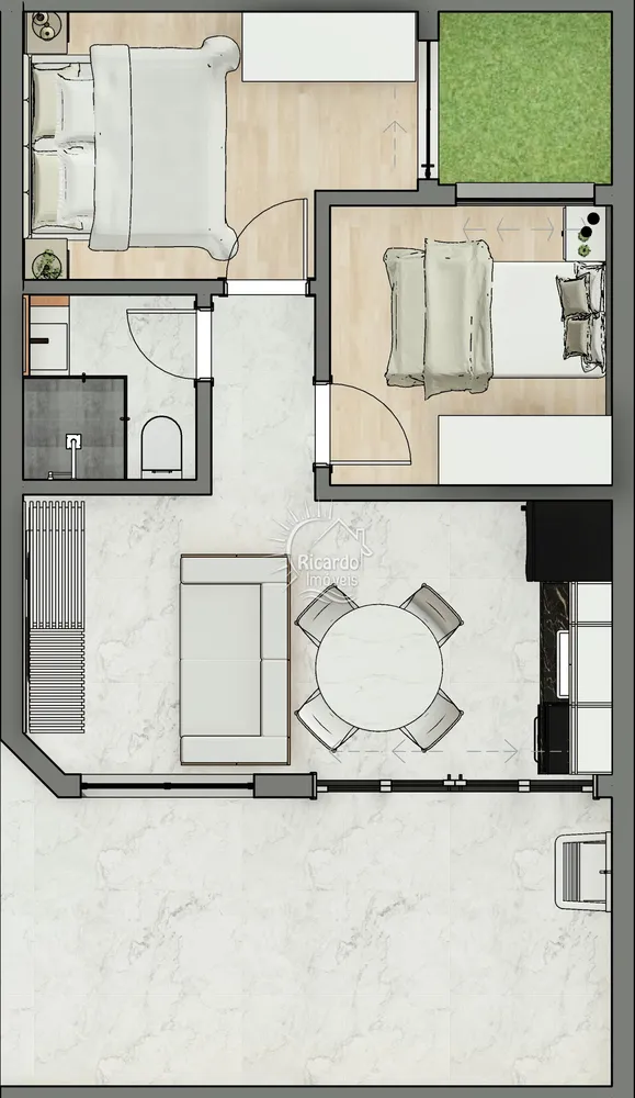 Casa, 2 quartos - Foto 6