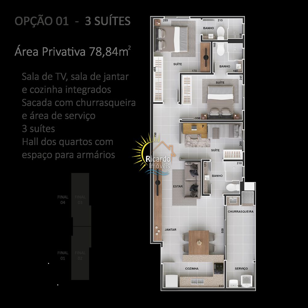 Apartamento, 2 quartos, 66 m² - Foto 4