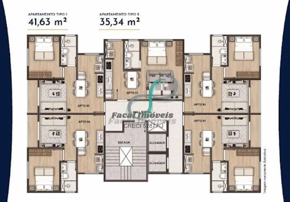 Apartamento, 1 quarto, 35 m² - Foto 15