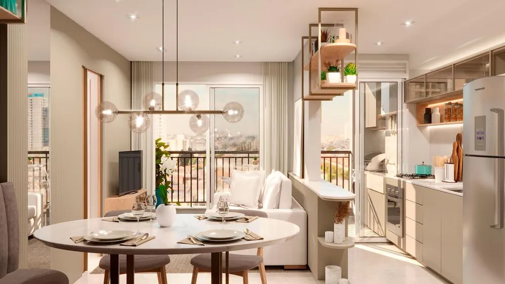 Apartamento, 2 quartos, 52 m² - Foto 3