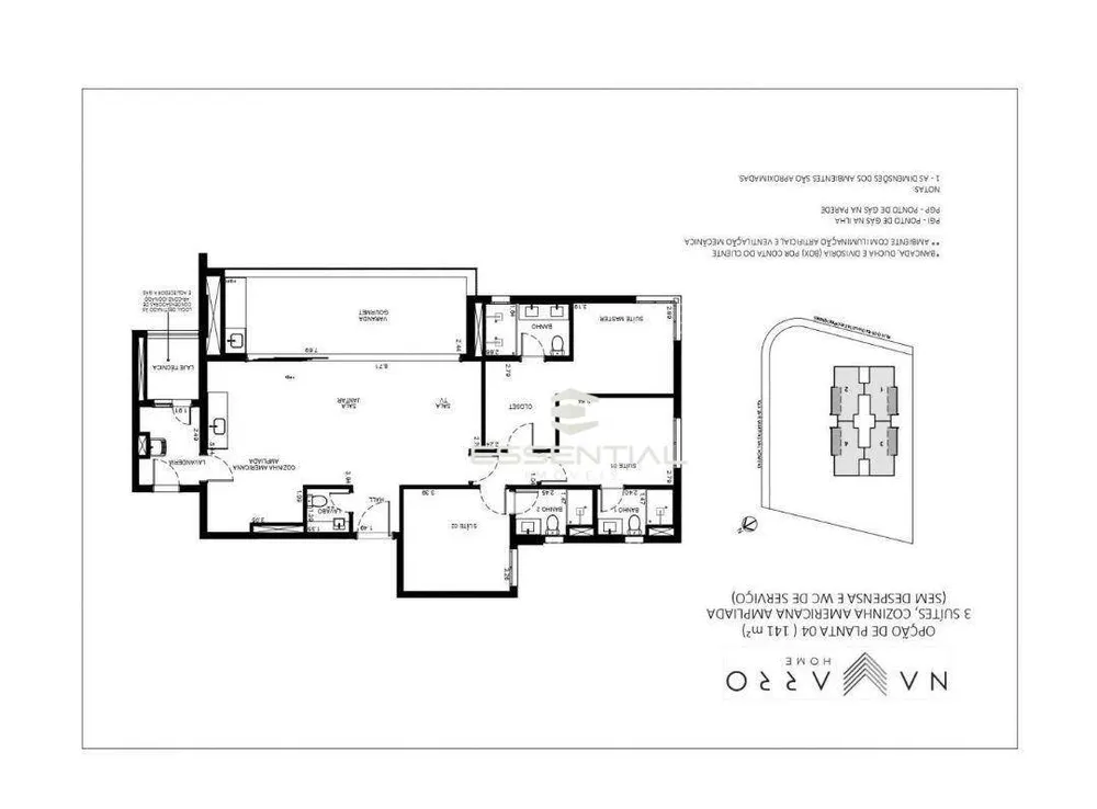 Apartamento, 3 quartos, 141 m² - Foto 5