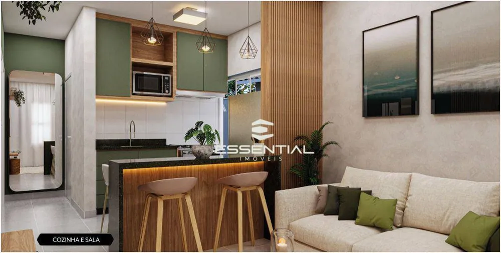Casa, 2 quartos, 46 m² - Foto 1