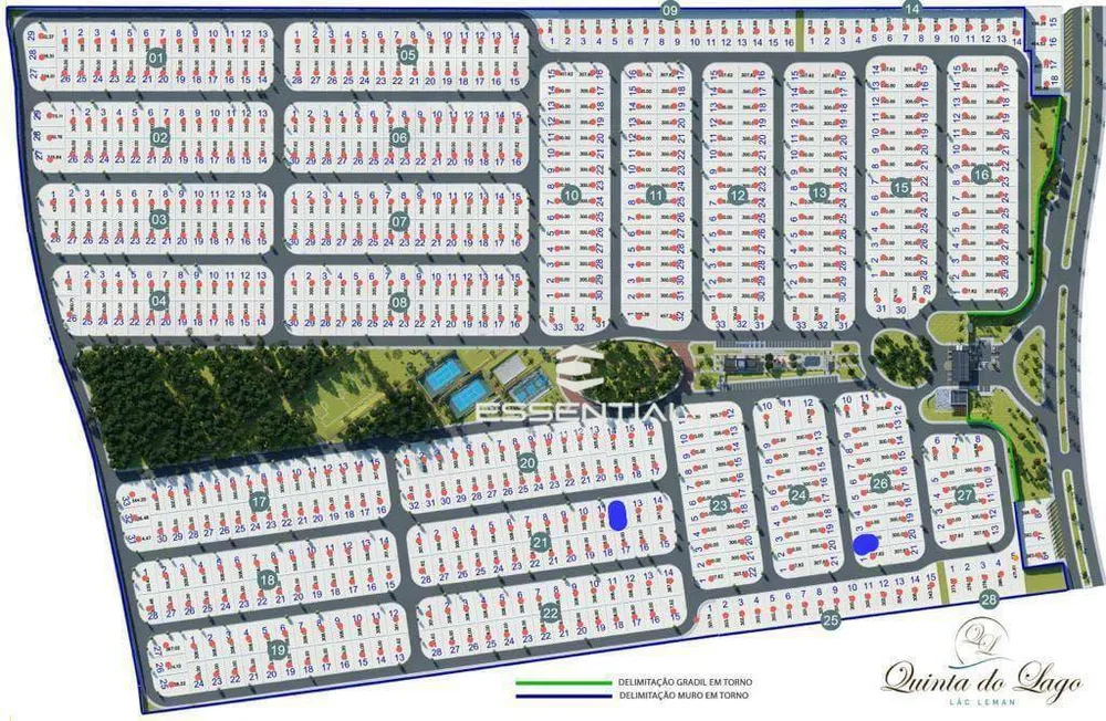 Loteamento e Condomínio, 300 m² - Foto 1