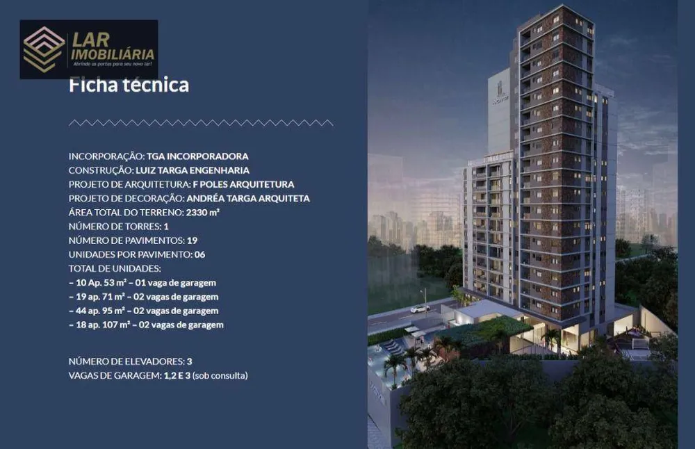 Apartamento, 2 quartos, 71 m² - Foto 1