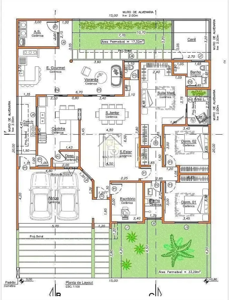 Casa, 3 quartos, 180 m² - Foto 20