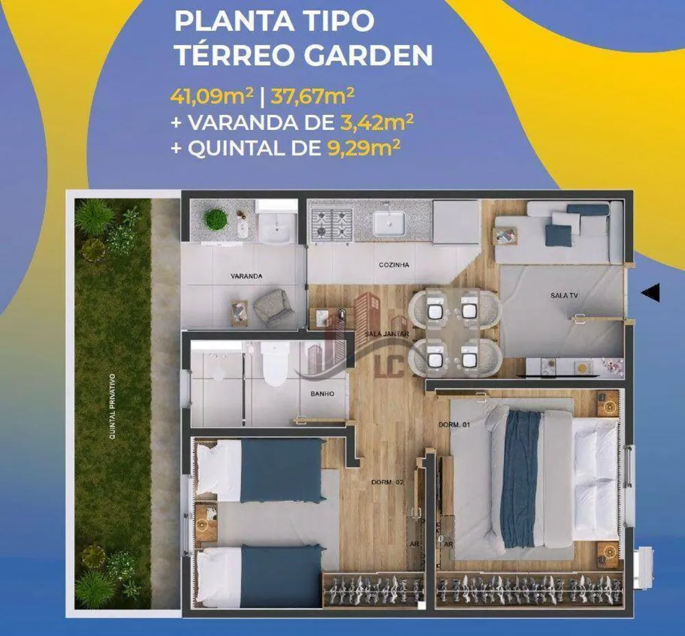 Apartamento, 2 quartos, 41 m² - Foto 15