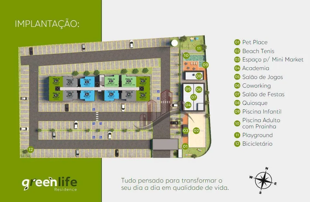 Apartamento, 2 quartos, 43 m² - Foto 6