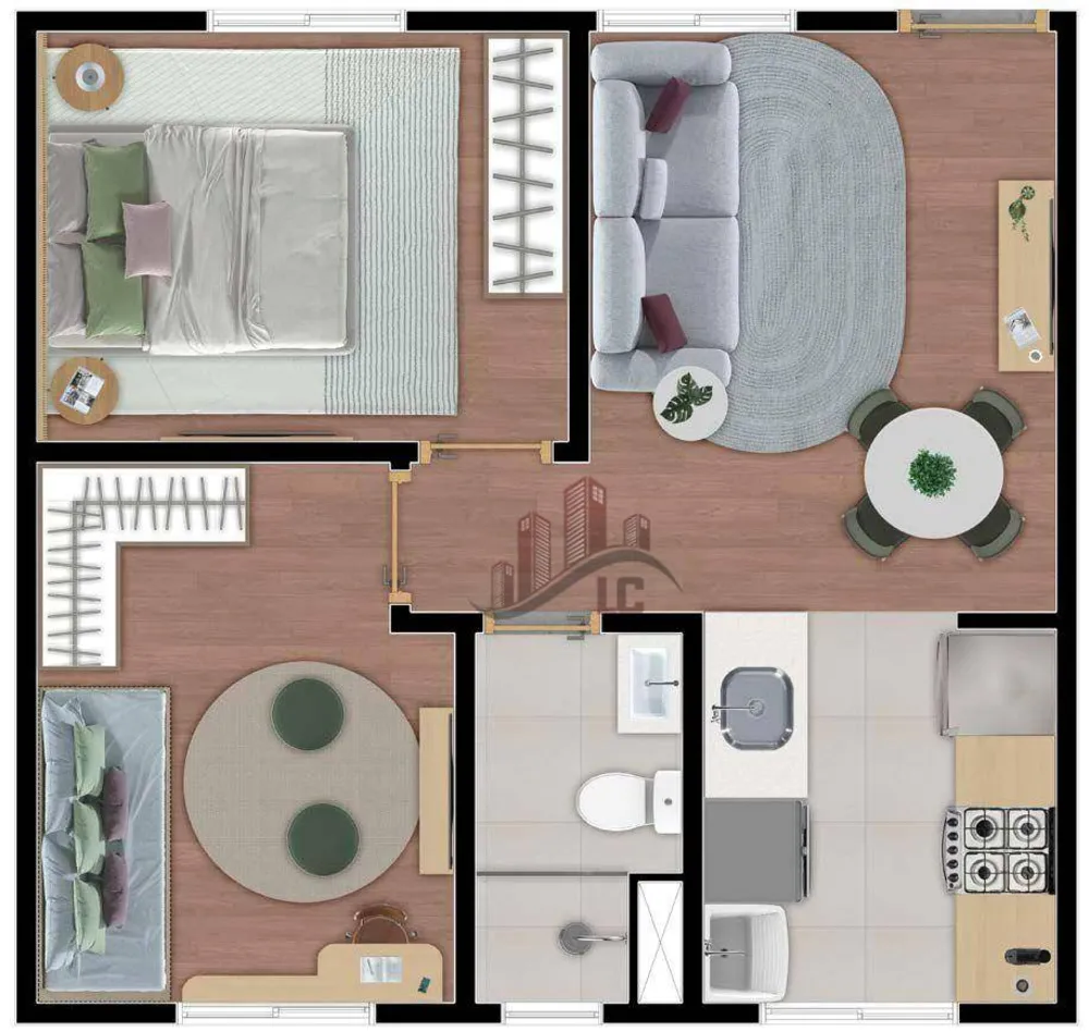 Apartamento, 2 quartos, 40 m² - Foto 16
