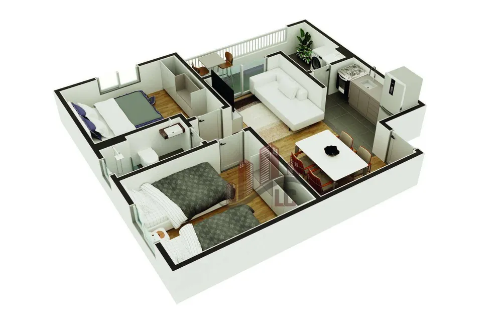 Apartamento, 2 quartos, 47 m² - Foto 16