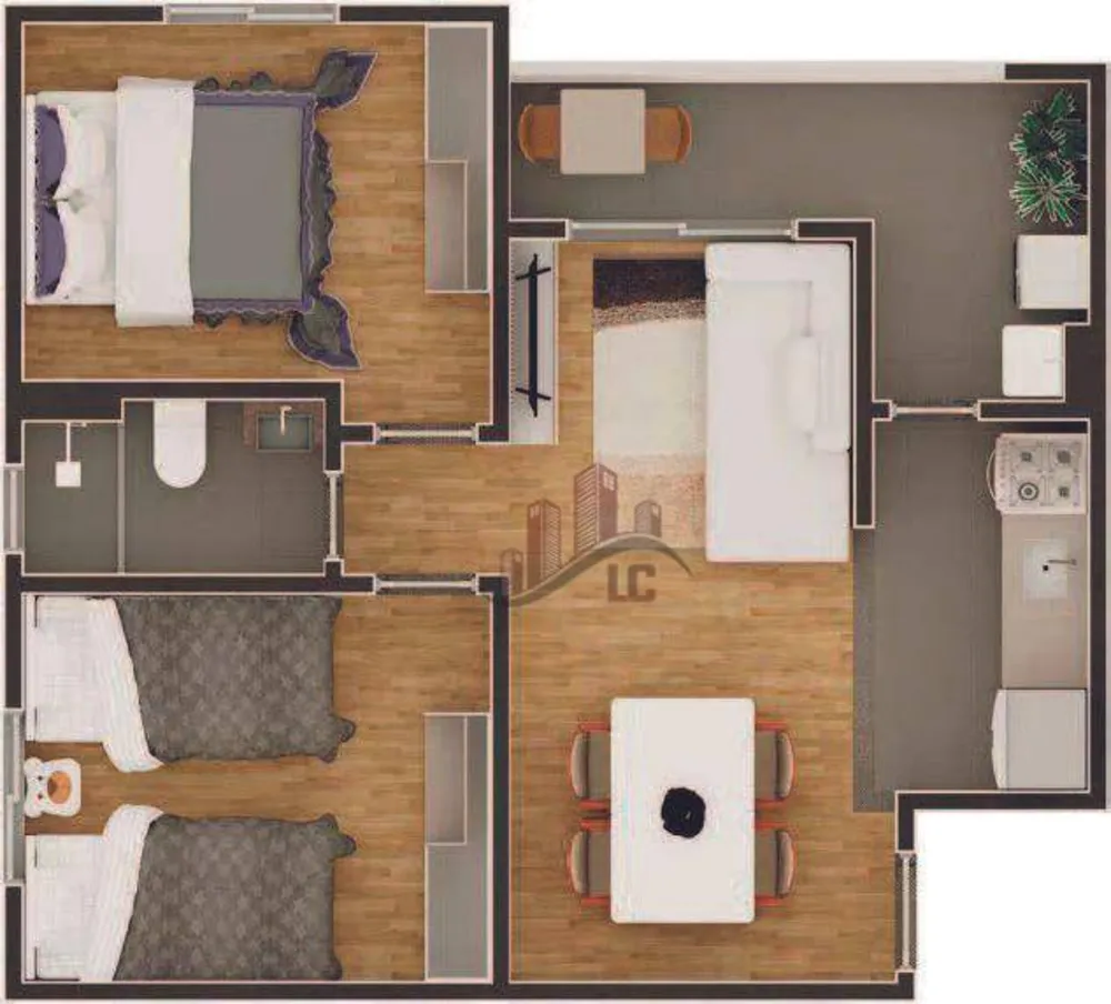 Apartamento, 2 quartos, 47 m² - Foto 15
