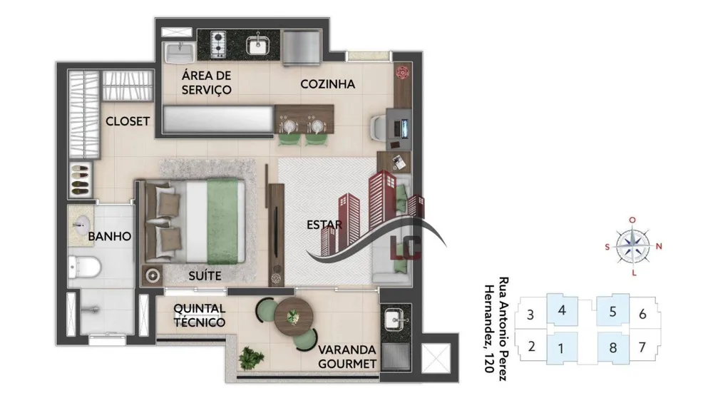 Kitnet-Studio, 45 m² - Foto 15