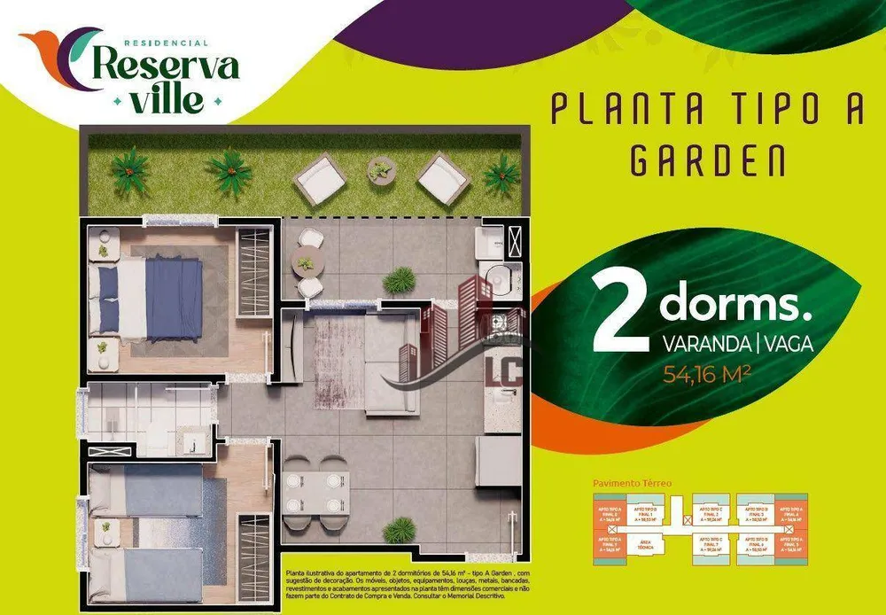 Apartamento, 2 quartos, 43 m² - Foto 14