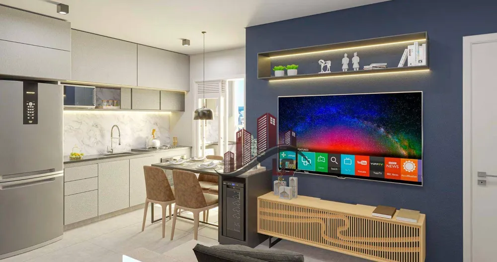 Apartamento, 2 quartos, 43 m² - Foto 9