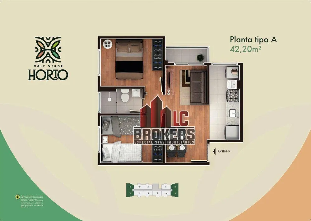 Apartamento, 2 quartos, 41 m² - Foto 19