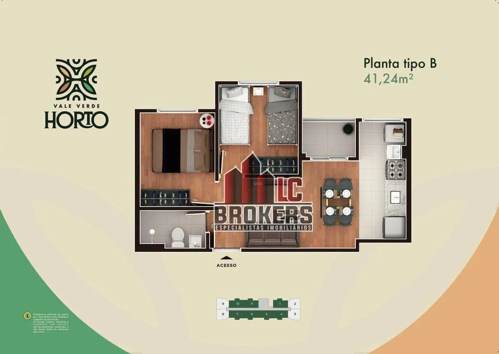 Apartamento, 2 quartos, 41 m² - Foto 18