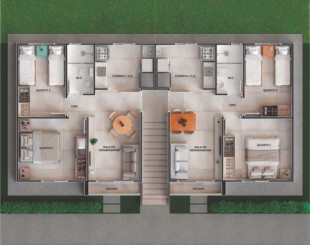 Casa de Condomínio, 2 quartos - Foto 4