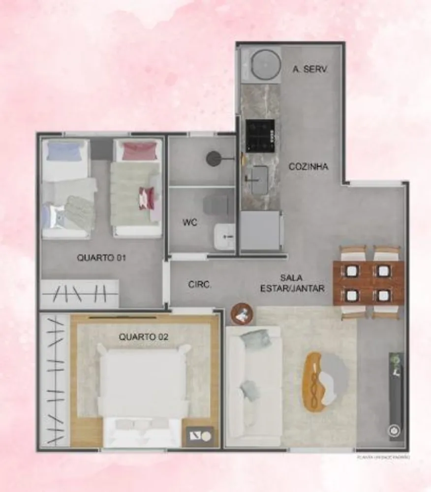 Apartamento, 2 quartos, 41 m² - Foto 11