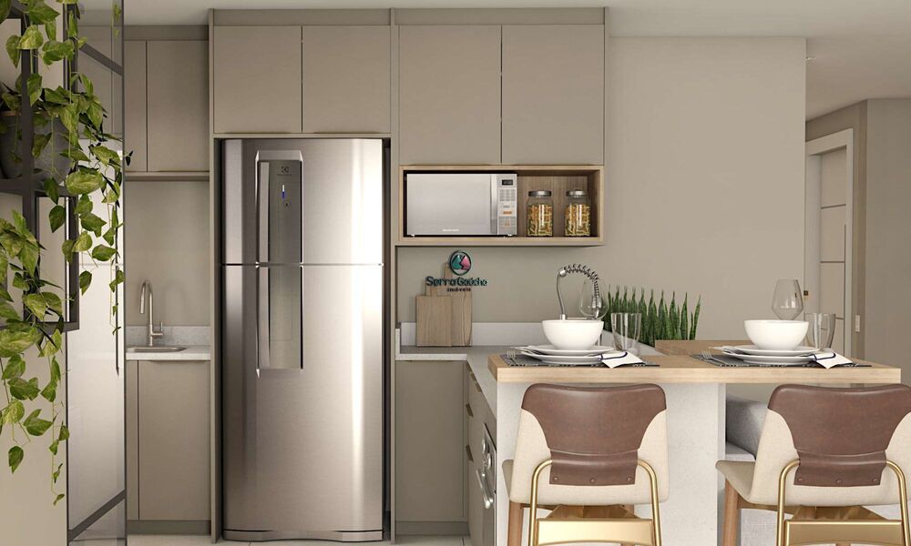Apartamento à venda com 1 quarto, 44m² - Foto 2
