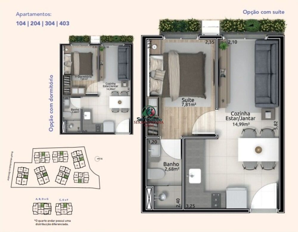 Apartamento, 1 quarto, 28 m² - Foto 24