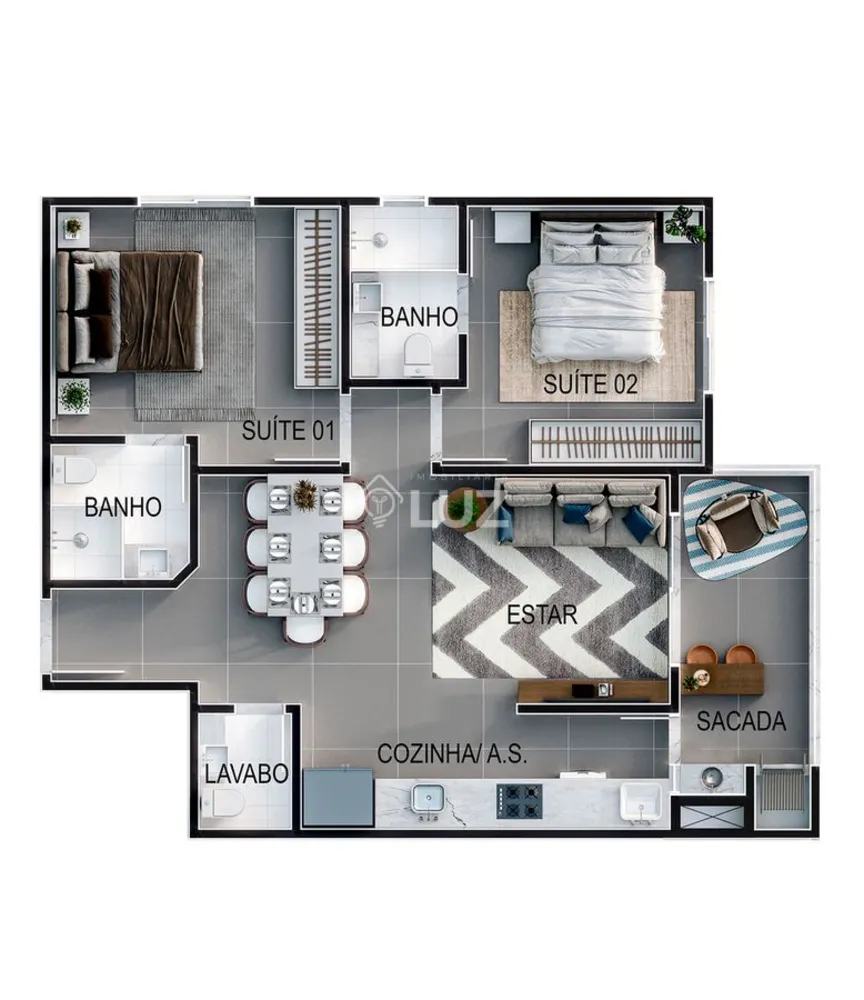 Apartamento, 2 quartos, 75 m² - Foto 7