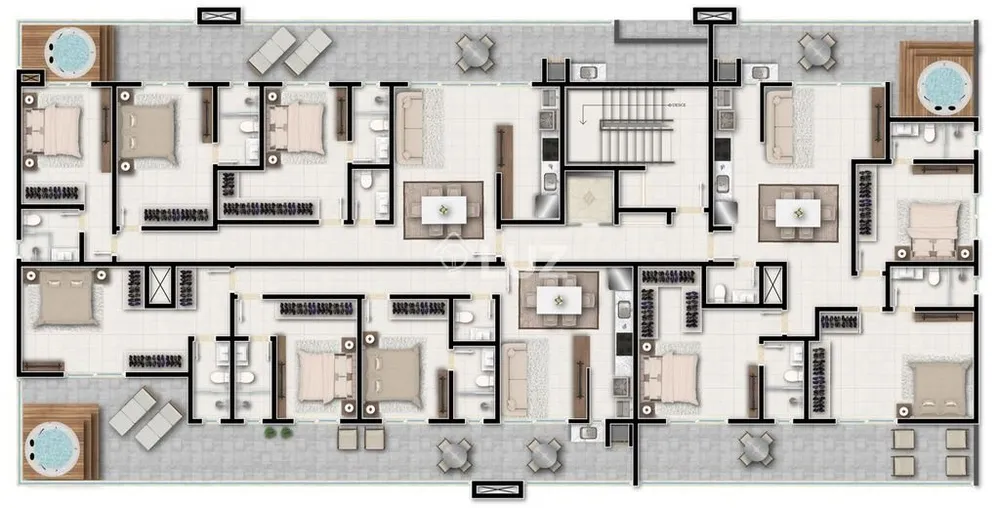 Cobertura, 2 quartos, 80 m² - Foto 8