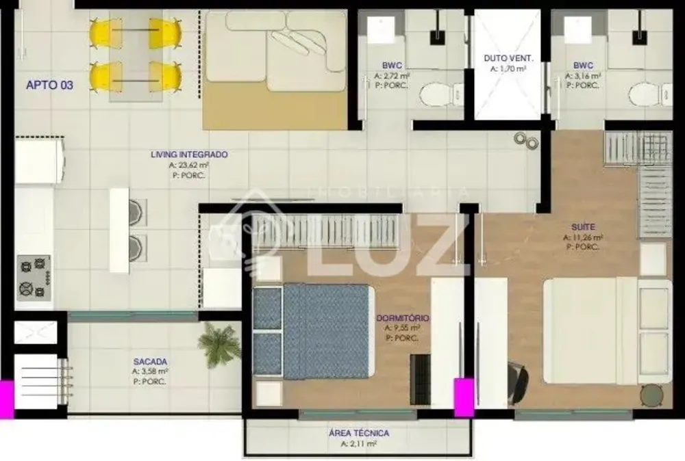 Apartamento, 2 quartos, 76 m² - Foto 11