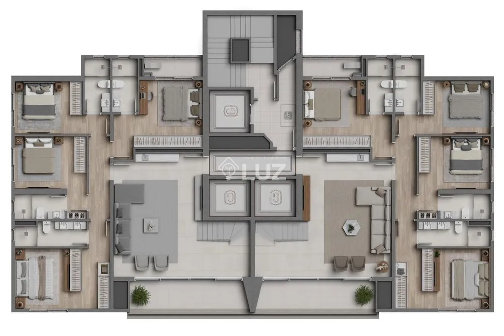 Cobertura, 3 quartos, 153 m² - Foto 6