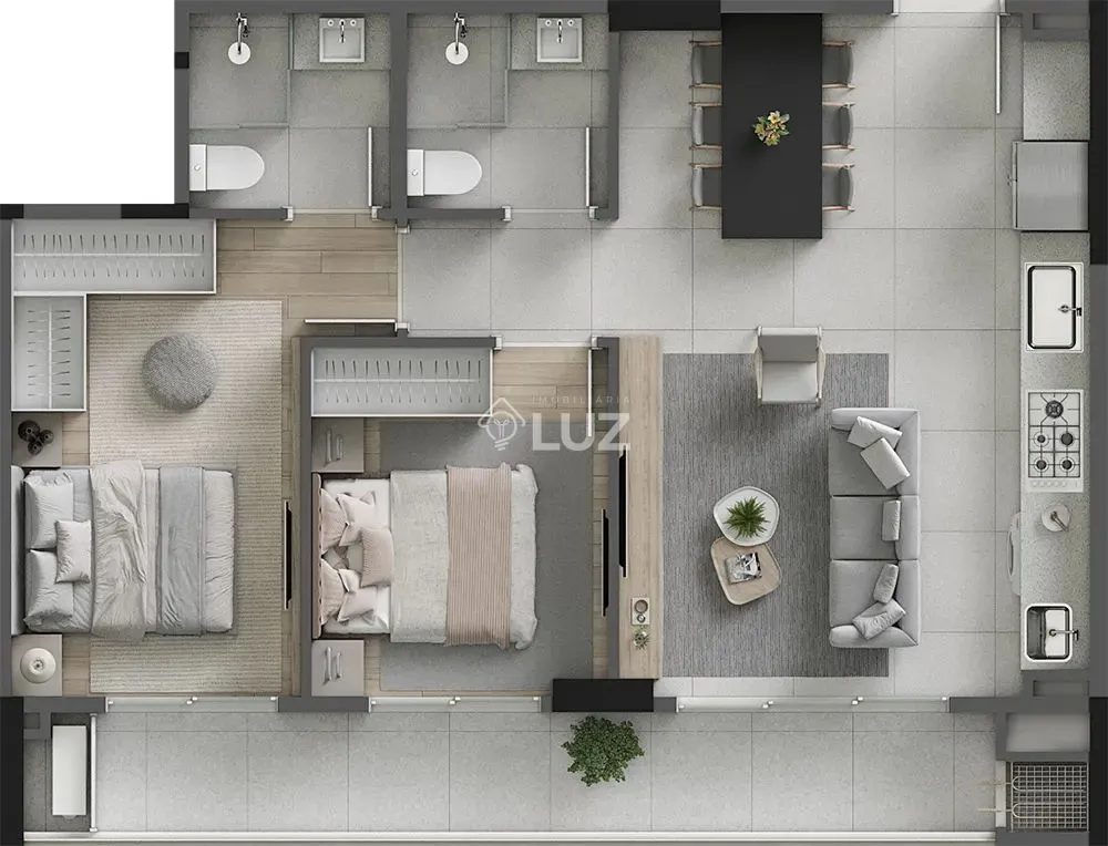 Apartamento, 2 quartos, 72 m² - Foto 8