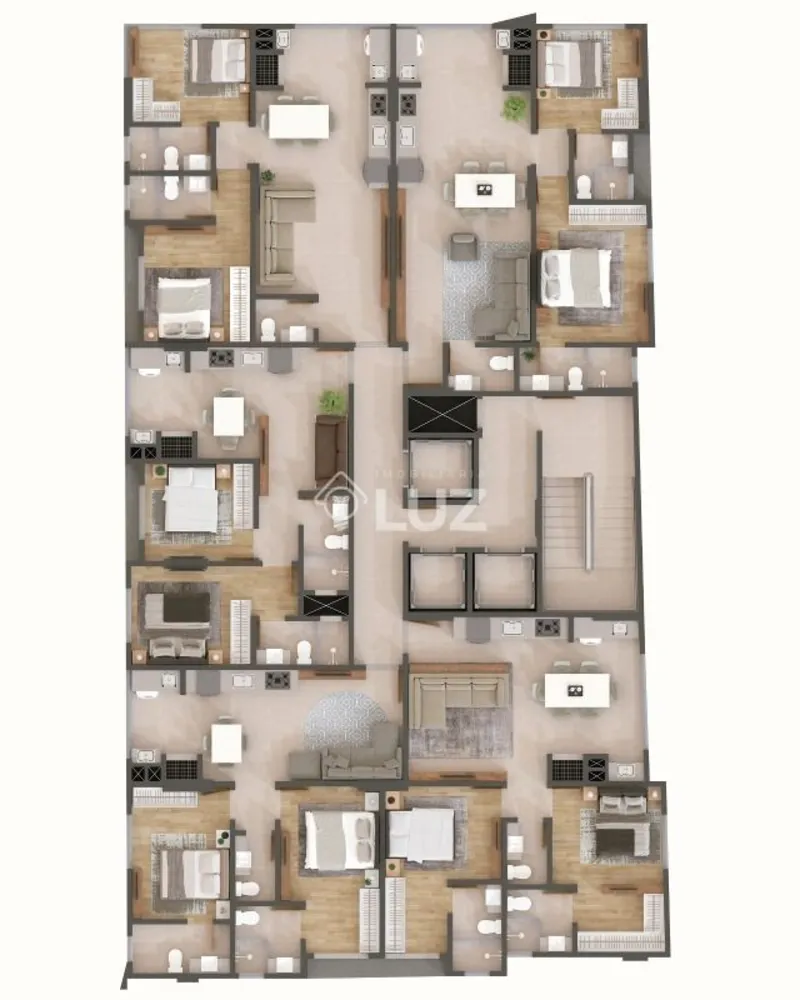 Apartamento, 2 quartos, 56 m² - Foto 1
