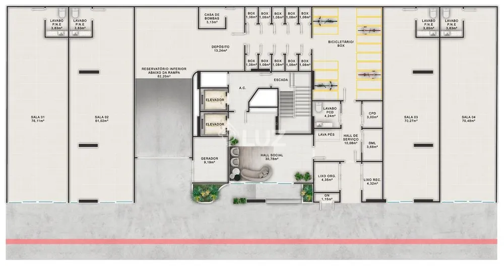 Cobertura, 3 quartos, 134 m² - Foto 12