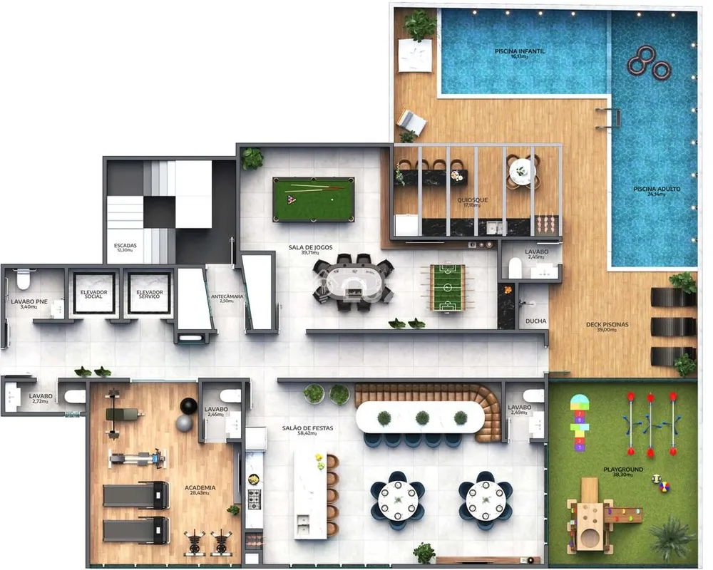 Apartamento, 2 quartos, 63 m² - Foto 4