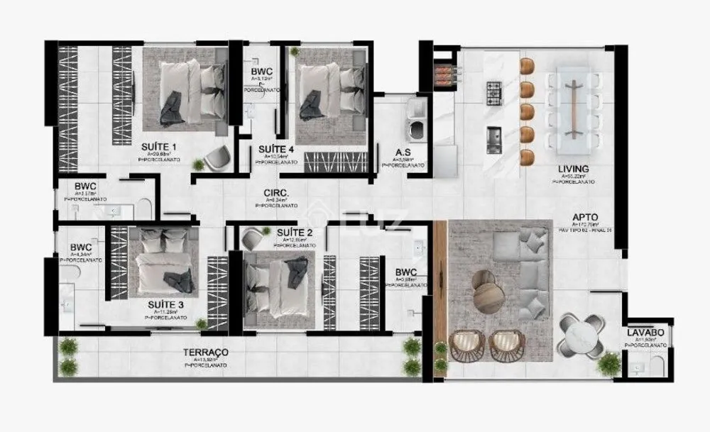 Apartamento, 3 quartos, 141 m² - Foto 8
