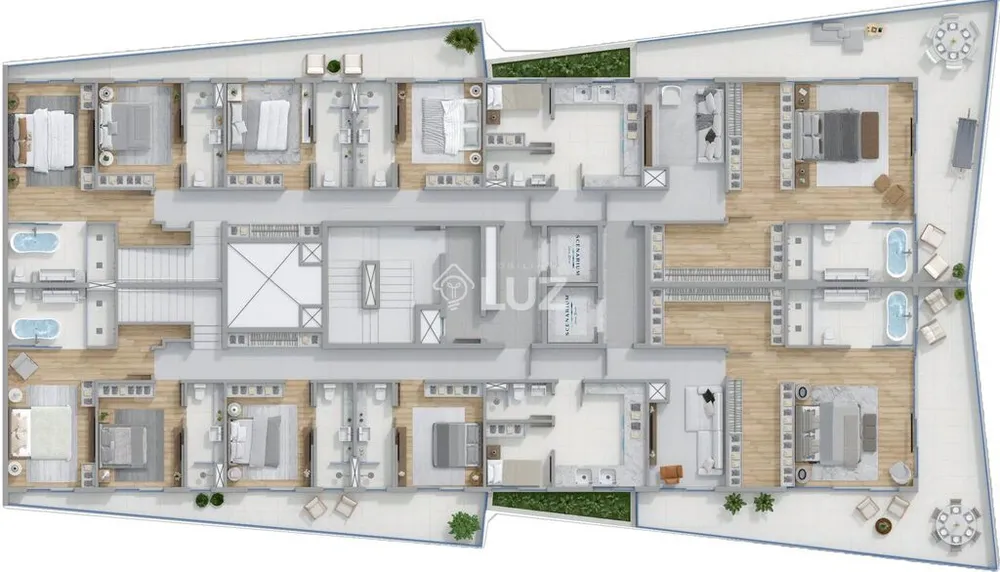 Cobertura, 3 quartos, 190 m² - Foto 10