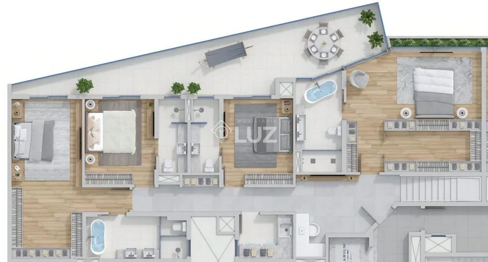 Cobertura, 3 quartos, 190 m² - Foto 11