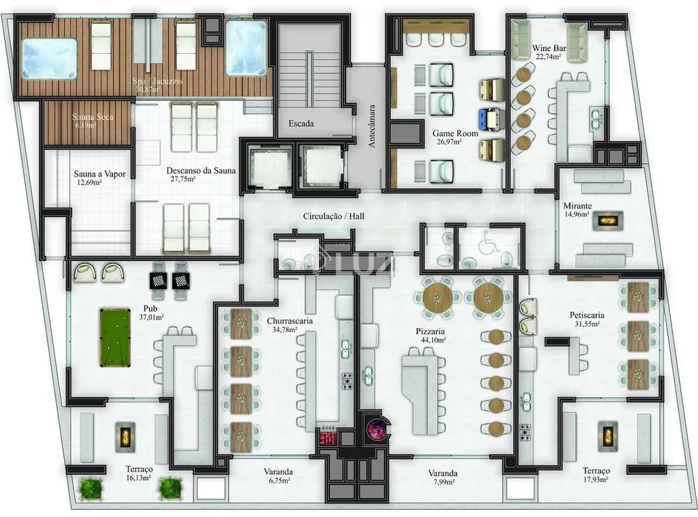 Apartamento, 2 quartos, 140 m² - Foto 12