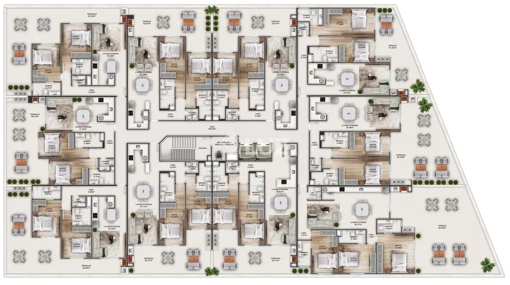 Cobertura, 2 quartos, 89 m² - Foto 10